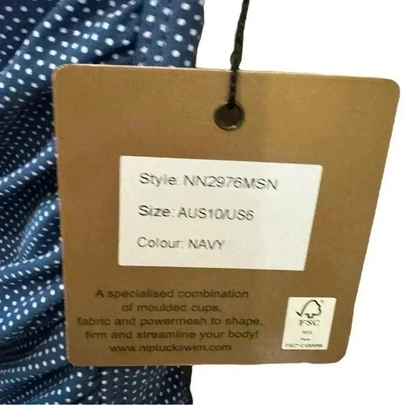 Nip Tuck Swim Joanne Micro-Spot One-Piece Swimsuit (6) - Picture 5 of 5